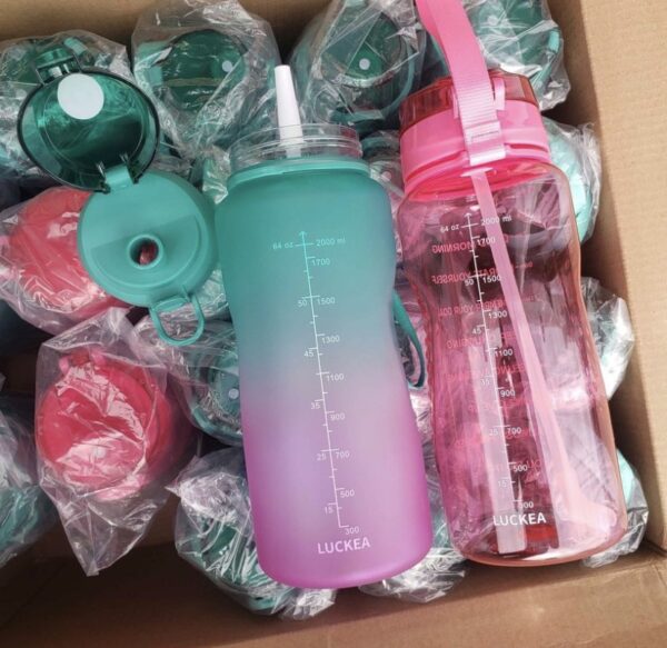 64 oz Motivation Water Bottle